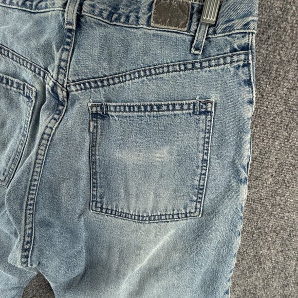 VTG Levi's Blue Jeans Men Light Wash Denim Cotton Jeans Loose Baggy ACTL 31.5X30 - Picture 16 of 16